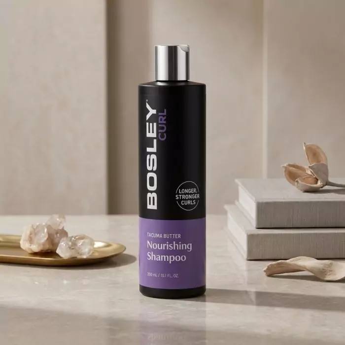 Питательный Шампунь Против Истончения и Выпадения Кудрявых Волос Bosley MD Curl Nourishing Shampoo