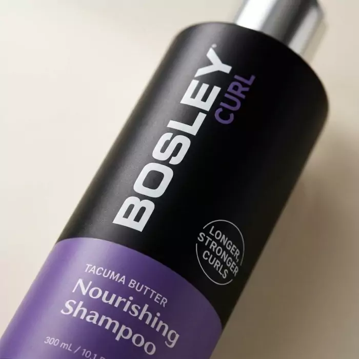 Питательный Шампунь Против Истончения и Выпадения Кудрявых Волос Bosley MD Curl Nourishing Shampoo