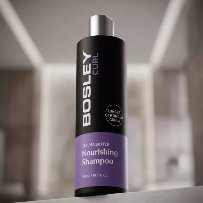 Питательный Шампунь Против Истончения и Выпадения Кудрявых Волос Bosley MD Curl Nourishing Shampoo