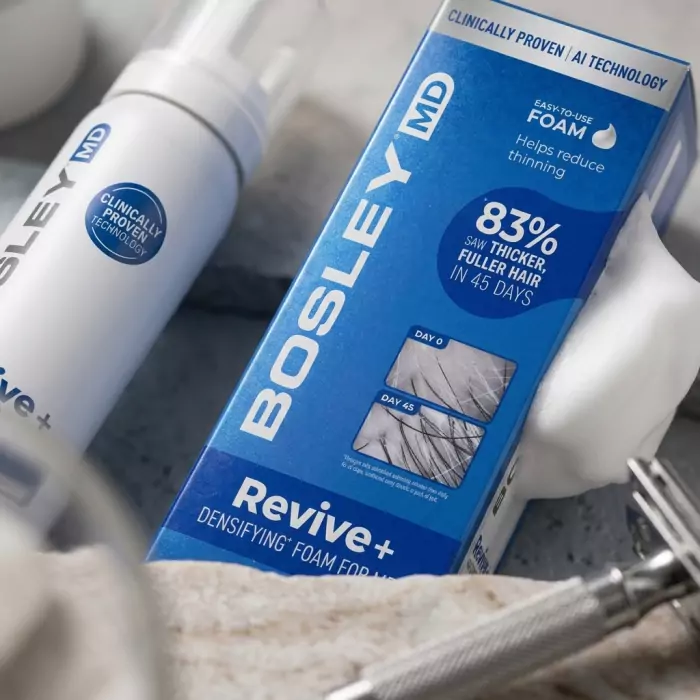 Пена Против Выпадения Волос у Мужчин Bosley MD Revive+ Hair Densifying Foam for Men
