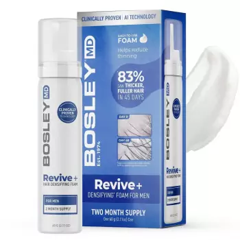 Пена Против Выпадения Волос у Мужчин Bosley MD Revive+ Hair Densifying Foam for Men