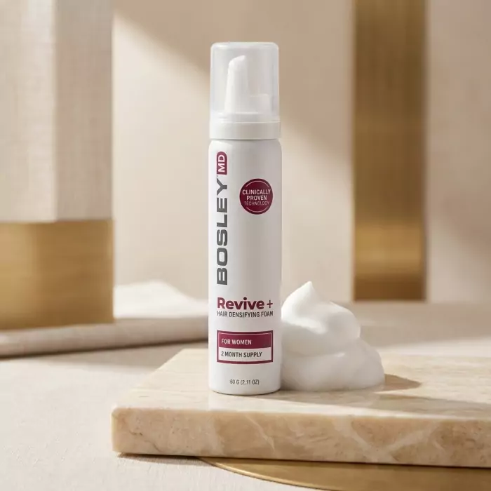 Пена Против Выпадения Волос у Женщин Bosley MD Revive+ Hair Densifying Foam for Women
