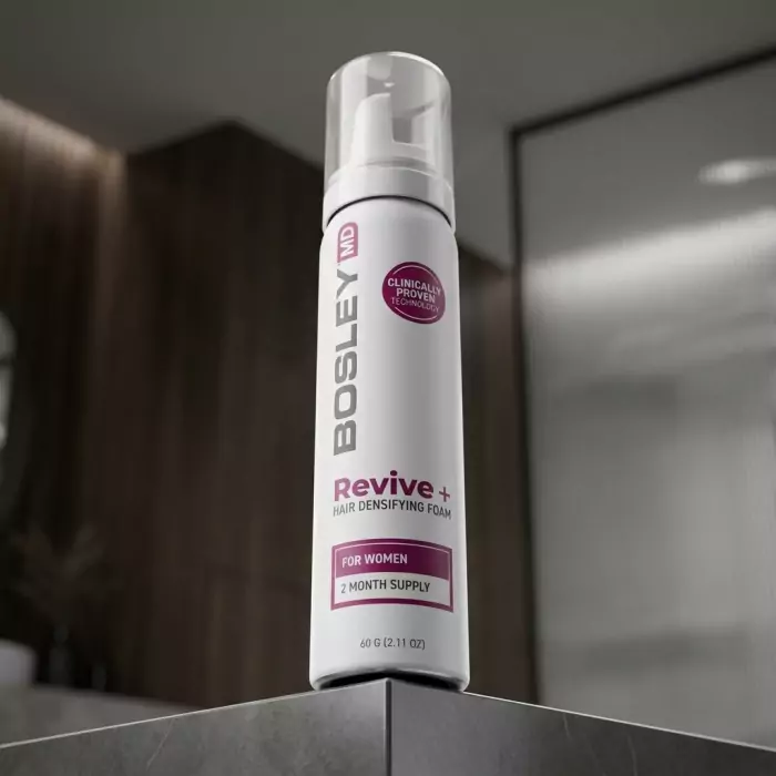 Пена Против Выпадения Волос у Женщин Bosley MD Revive+ Hair Densifying Foam for Women