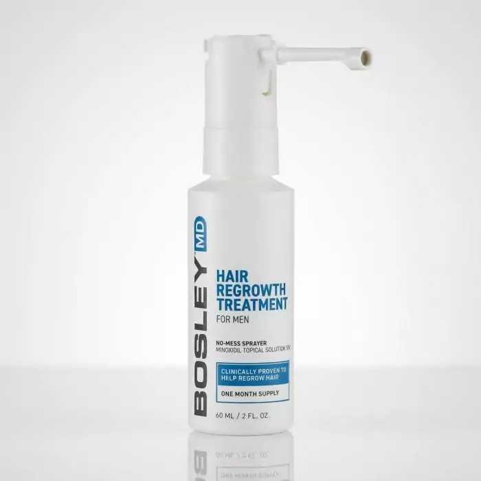 Спрей с Миноксидилом 5 % для Восстановления Роста Волос у Мужчин Bosley MD Hair Regrowth Treatment Minoxidil Topical Solution for Men
