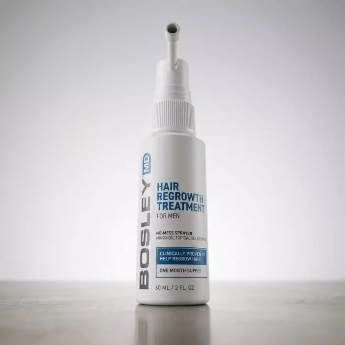 Спрей с Миноксидилом 5 % для Восстановления Роста Волос у Мужчин Bosley MD Hair Regrowth Treatment Minoxidil Topical Solution for Men
