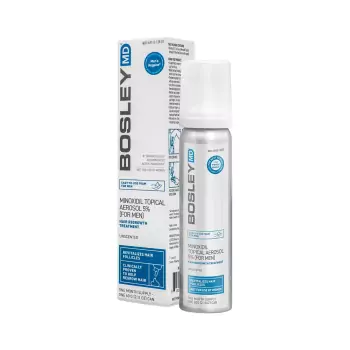 Пена с Миноксидилом 5 % для Восстановления Роста Волос у Мужчин Bosley MD Minoxidil Topical Aerosol for Men (курс 1 месяц)