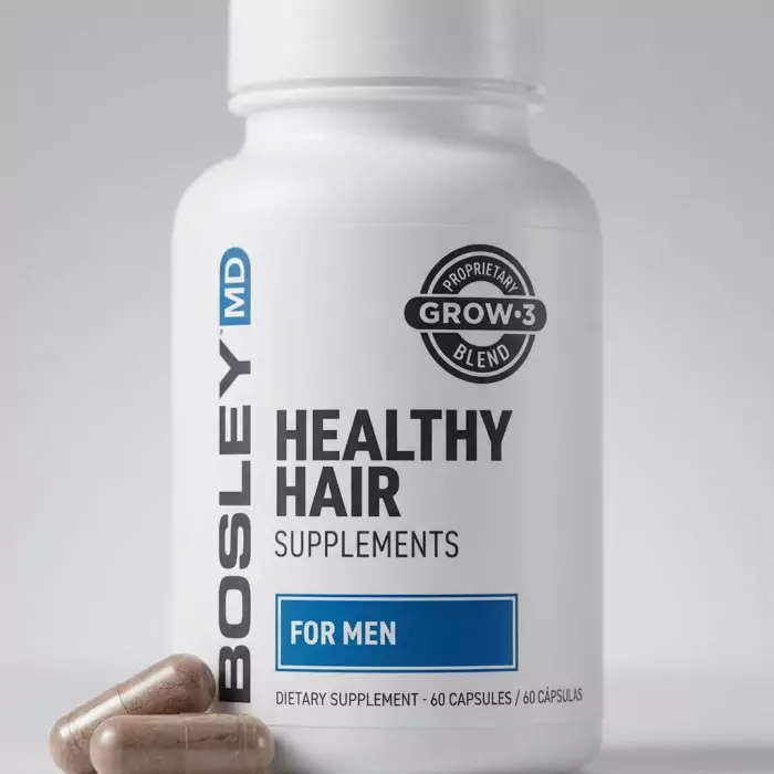 Диетическая Добавка для Роста Здоровых Волос у Мужчин Bosley MD Healthy Hair Supplements for Men