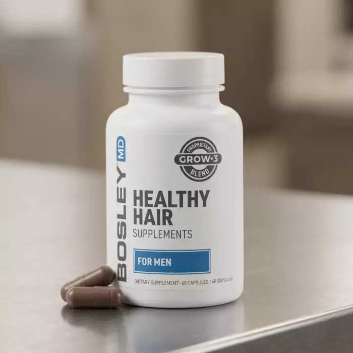 Диетическая Добавка для Роста Здоровых Волос у Мужчин Bosley MD Healthy Hair Supplements for Men