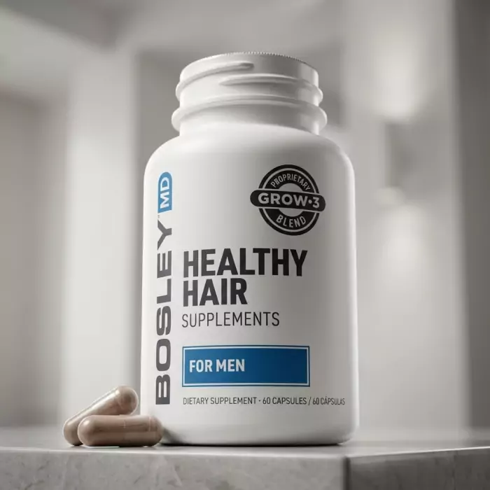 Диетическая Добавка для Роста Здоровых Волос у Мужчин Bosley MD Healthy Hair Supplements for Men