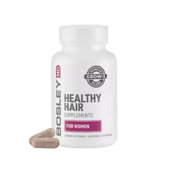 Диетическая Добавка для Роста Здоровых Волос у Женщин Bosley MD Healthy Hair Supplements for Women