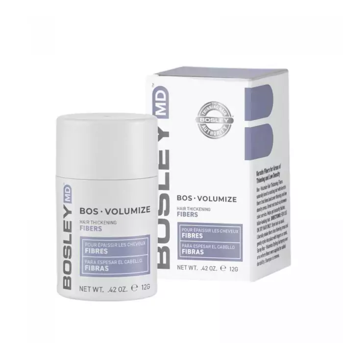 Уплотняющие Кератиновые Волокна Bosley MD Bos Volumize Hair Thickening Fibers, 12 г