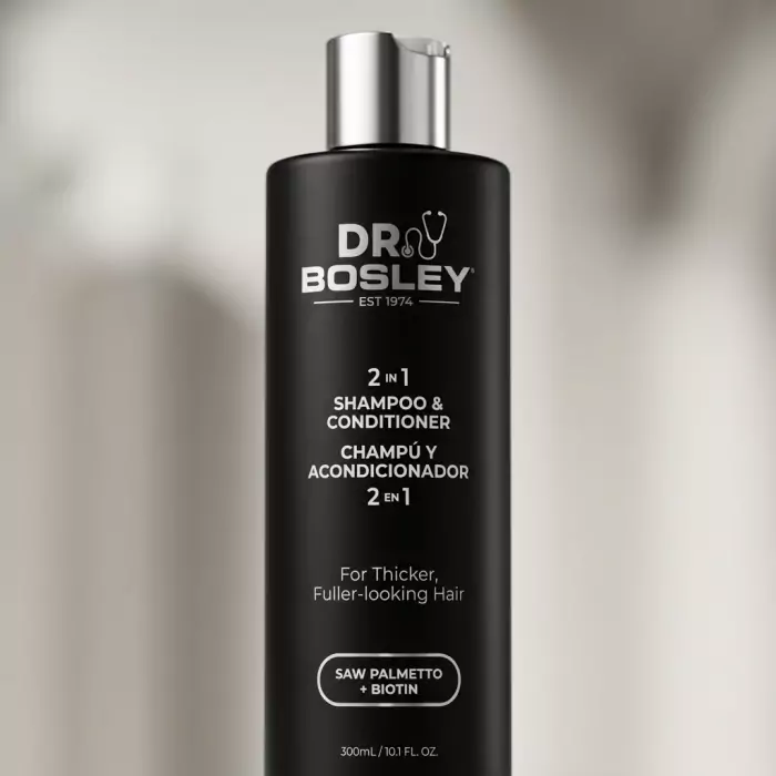 Шампунь и Кондиционер для Волос для Мужчин 2-в-1 Bosley MD Dr. Bosley Shampoo & Conditioner