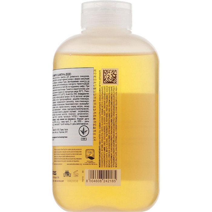 Деликатный Шампунь для Волос Davines Dede Shampoo