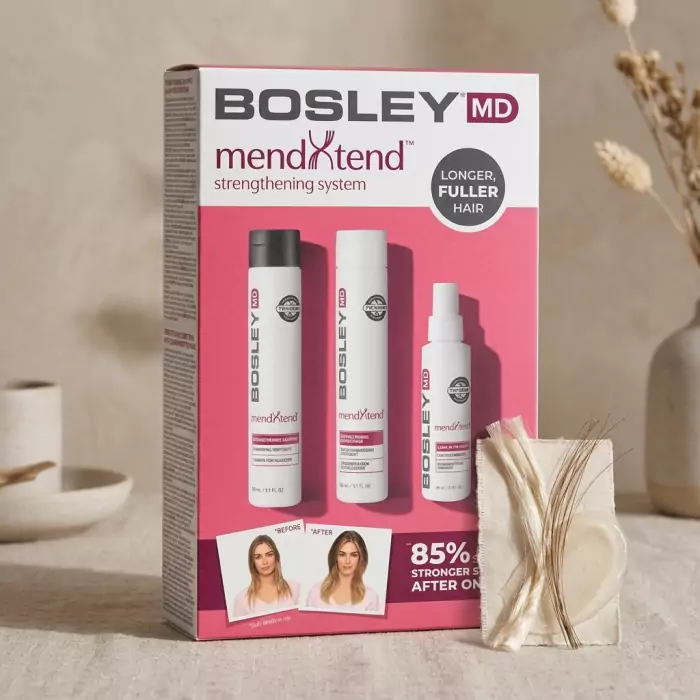 Набор для Укрепления и Питания Волос Bosley MD MendXtend Strengthening System Kit