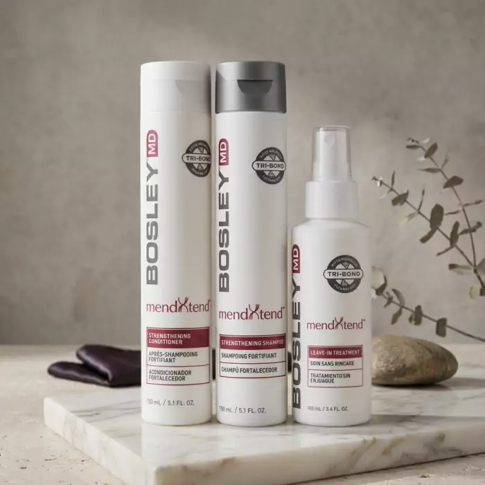 Набор для Укрепления и Питания Волос Bosley MD MendXtend Strengthening System Kit