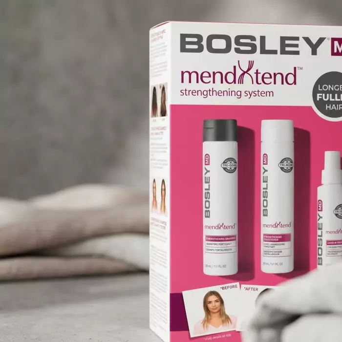 Набор для Укрепления и Питания Волос Bosley MD MendXtend Strengthening System Kit