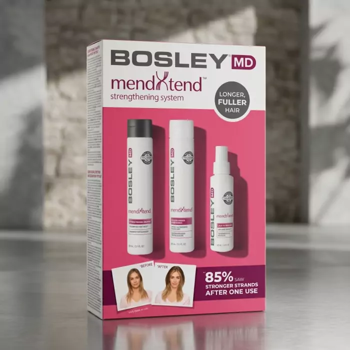 Набор для Укрепления и Питания Волос Bosley MD MendXtend Strengthening System Kit