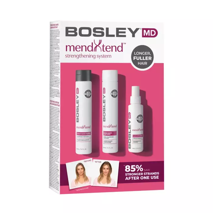Набор для Укрепления и Питания Волос Bosley MD MendXtend Strengthening System Kit