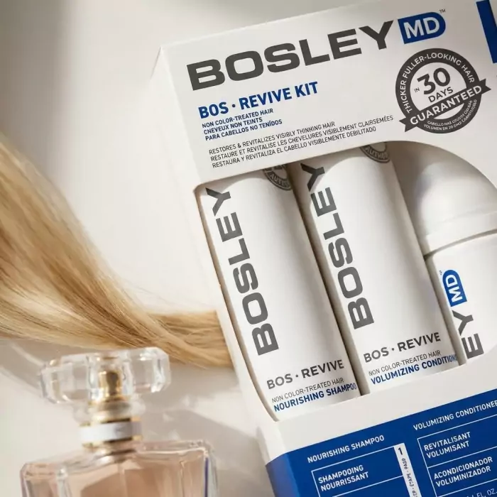 Набор для Восстановления Истонченных Неокрашенных Волос Bosley MD Bos Revive Kit