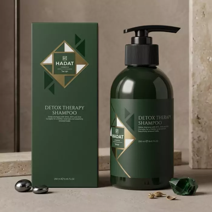 Шампунь для Глубокого Очищения и Ежедневной Терапии Кожи Головы HADAT Cosmetics Detox Therapy Shampoo