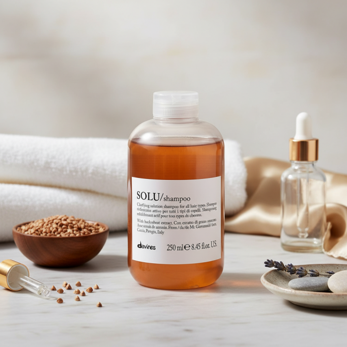 Освежающий Шампунь для Волос Davines Solu Shampoo