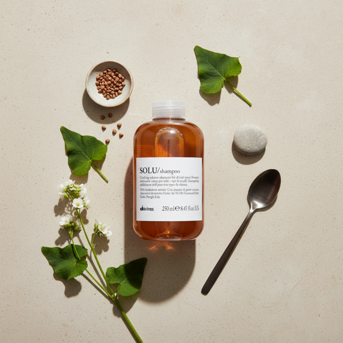 Освежающий Шампунь для Волос Davines Solu Shampoo