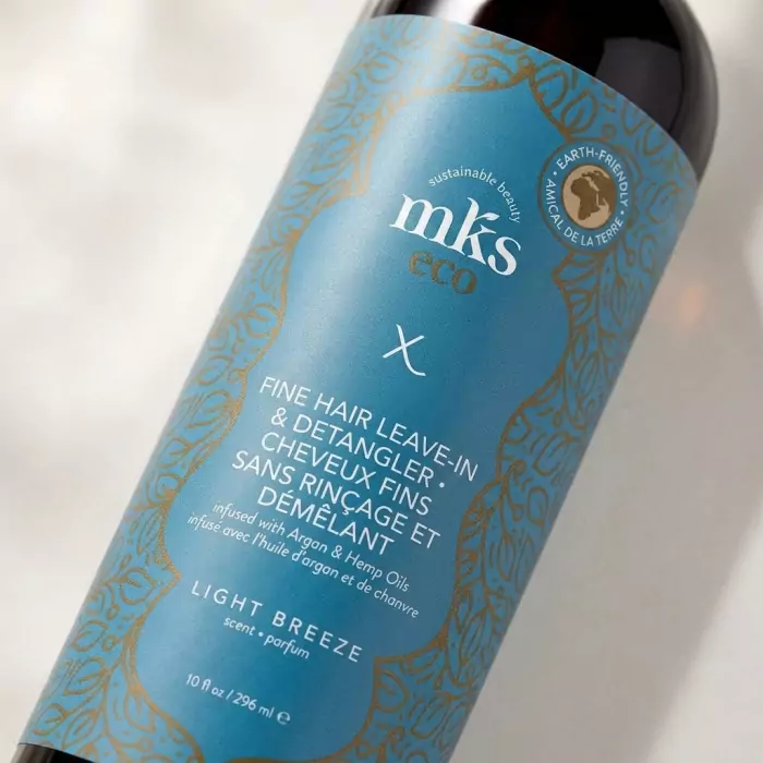 Лосьон-Детанглер для Распутывания Тонких Волос «Легкий Бриз» MKS ECO X Fine Hair Leave-in & Detangler Light Breeze
