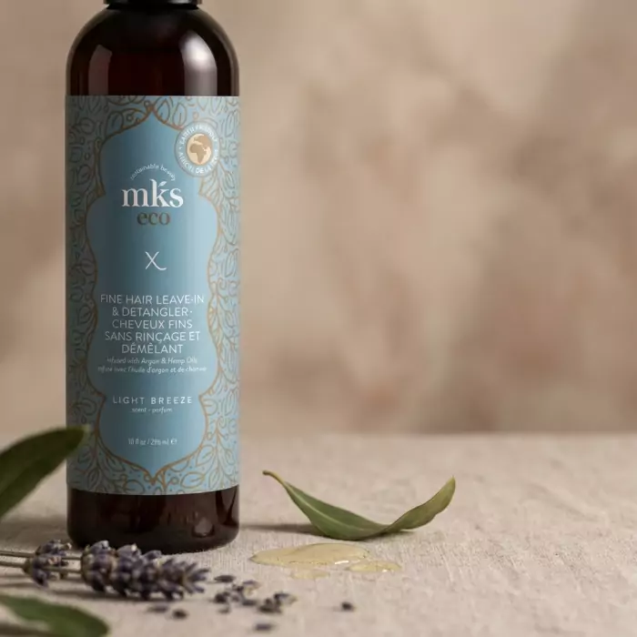 Лосьон-Детанглер для Распутывания Тонких Волос «Легкий Бриз» MKS ECO X Fine Hair Leave-in & Detangler Light Breeze