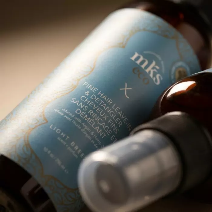 Лосьон-Детанглер для Распутывания Тонких Волос «Легкий Бриз» MKS ECO X Fine Hair Leave-in & Detangler Light Breeze