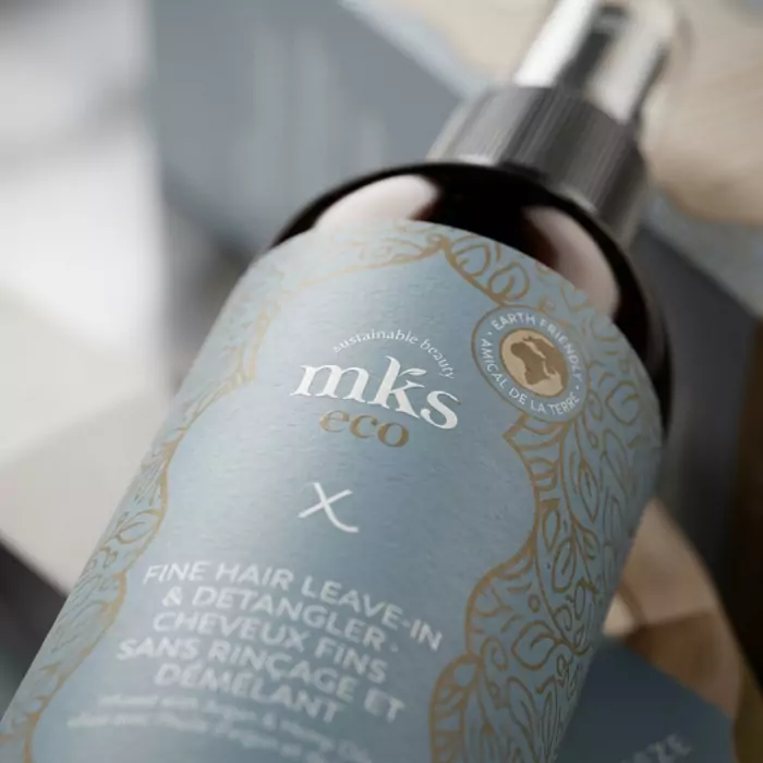 Лосьон-Детанглер для Распутывания Тонких Волос «Легкий Бриз» MKS ECO X Fine Hair Leave-in & Detangler Light Breeze