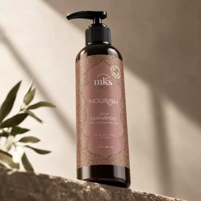 Питательный Шампунь для Нормальных и Сухих Волос «Для Тебя» MKS ECO Normal to Dry Hair Nourishing Shampoo Isle of You
