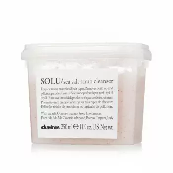 Очищающая Паста-Скраб с Морской Солью Davines Solu Sea Salt Scrub Cleanser