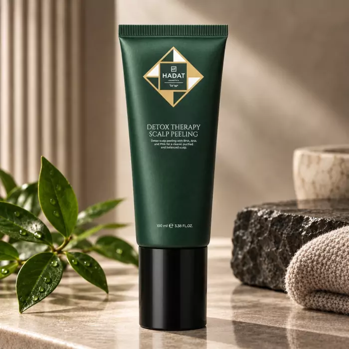Пилинг для Глубокого Очищения и Активации Роста Волос HADAT Cosmetics Detox Therapy Scalp Peeling
