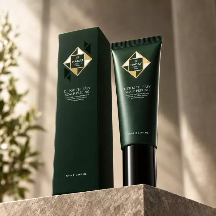 Пилинг для Глубокого Очищения и Активации Роста Волос HADAT Cosmetics Detox Therapy Scalp Peeling