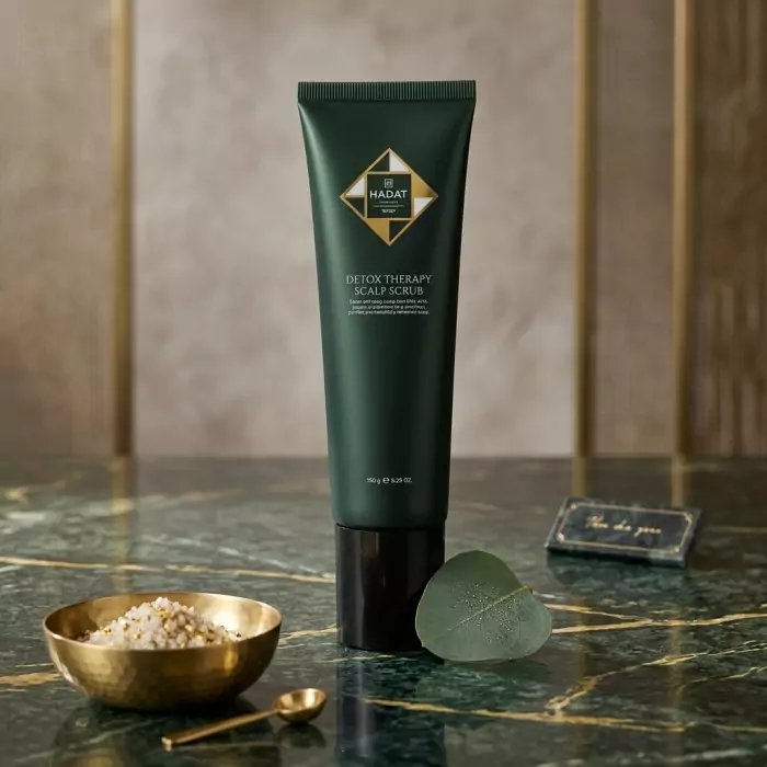 Скраб для Глубокого Очищения Кожи Головы HADAT Cosmetics Detox Therapy Scalp Scrub