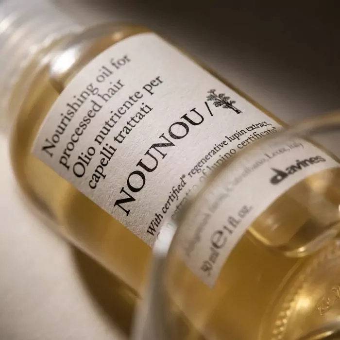 Питательное Масло для Волос Davines NEW Nounou Nourishing Oil for Processed Hair