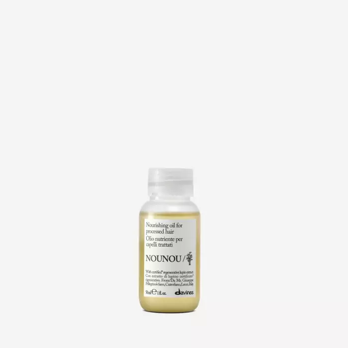 Питательное Масло для Волос Davines NEW Nounou Nourishing Oil for Processed Hair