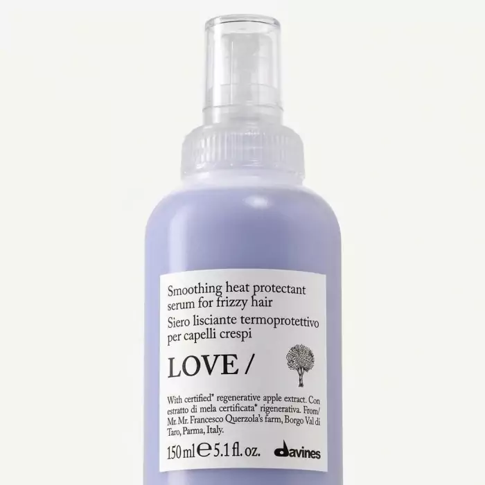 Термозащитная Сыворотка для Гладкости Непослушных Волос Davines NEW Love Smoothing Heat Protectant