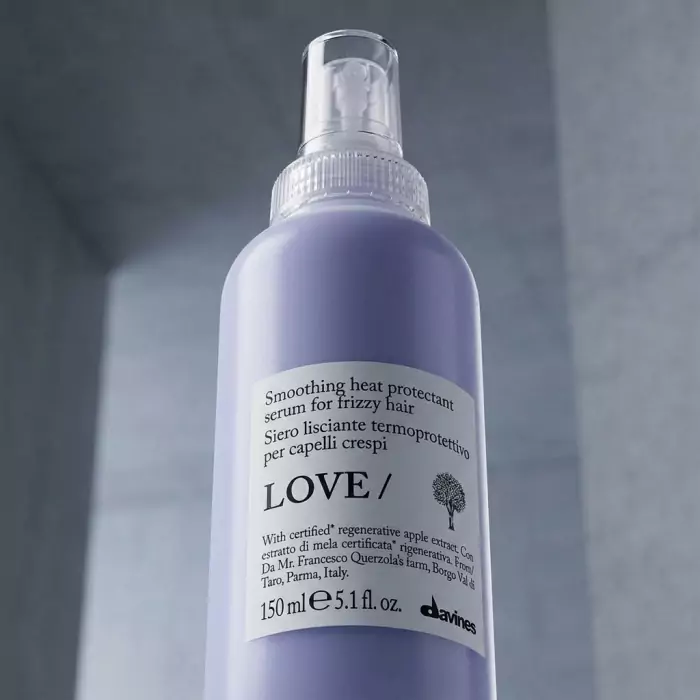 Термозащитная Сыворотка для Гладкости Непослушных Волос Davines NEW Love Smoothing Heat Protectant