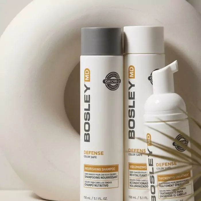 Набор для Предотвращения Истончения Волос Bosley MD Bos Defense Kit Color Safe