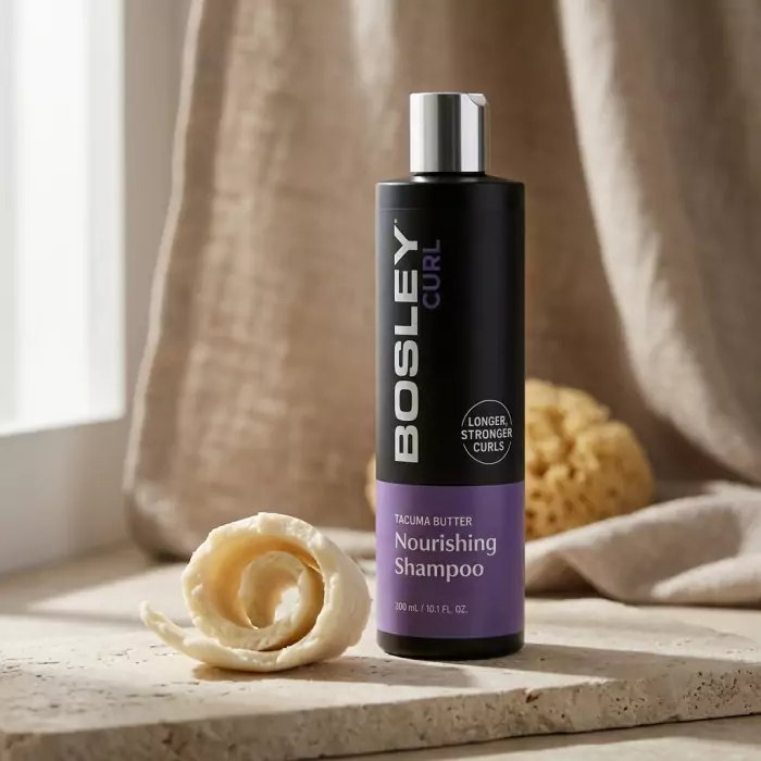 Набор Против Истончения и Выпадения Кудрявых Волос Bosley MD Curl Ultra Hydrating System
