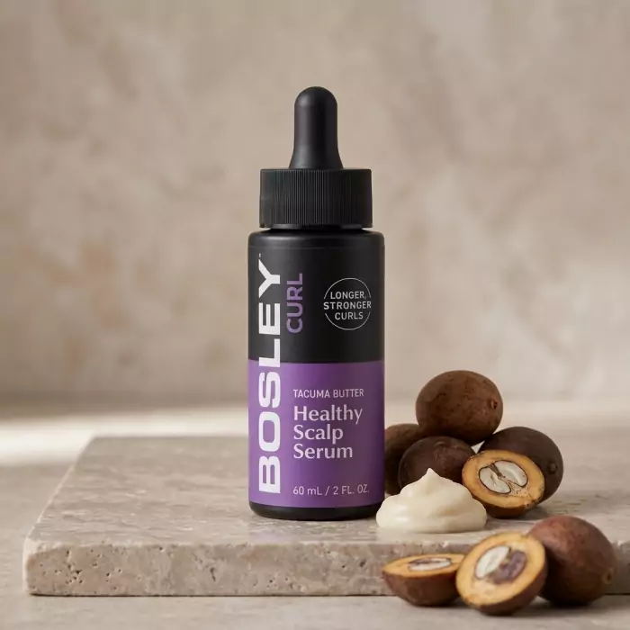 Набор Против Истончения и Выпадения Кудрявых Волос Bosley MD Curl Ultra Hydrating System