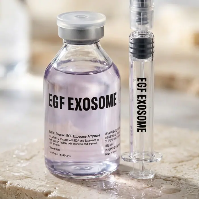 Ревитализирующая Ампула с Экзосомами и EGF CU SKIN Dr.Solution EGF Exosome Ampoule