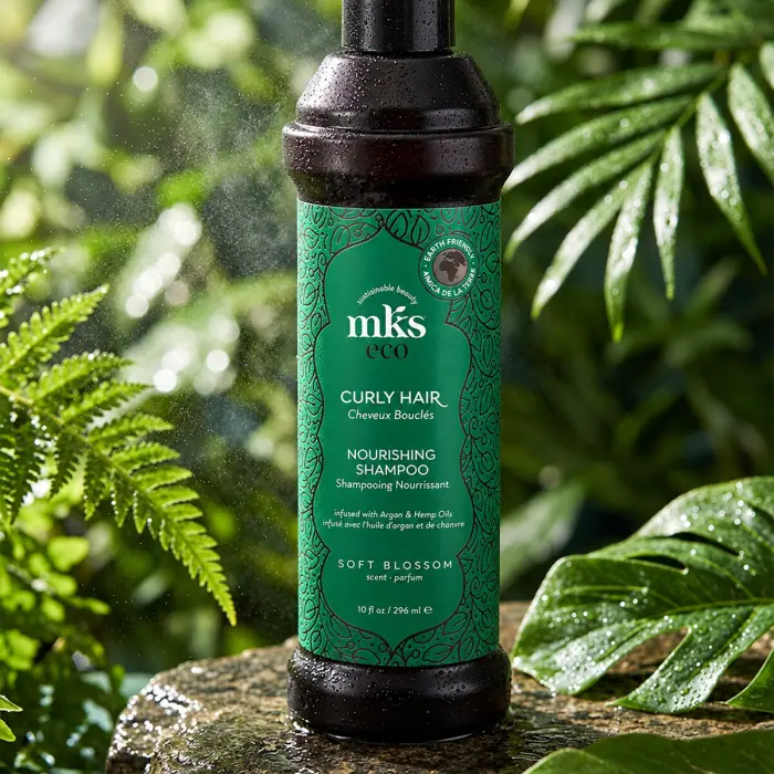 Питательный Шампунь для Кудрявых Волос «Нежный цвет» MKS ECO Curly Hair Nourishing Shampoo