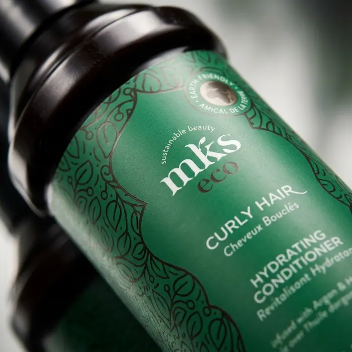 Увлажняющий Кондиционер для Кудрявых Волос «Нежный цвет» MKS ECO Curly Hair Hydrating Conditioner