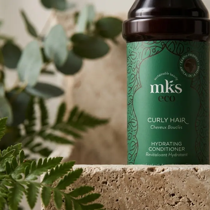 Увлажняющий Кондиционер для Кудрявых Волос «Нежный цвет» MKS ECO Curly Hair Hydrating Conditioner