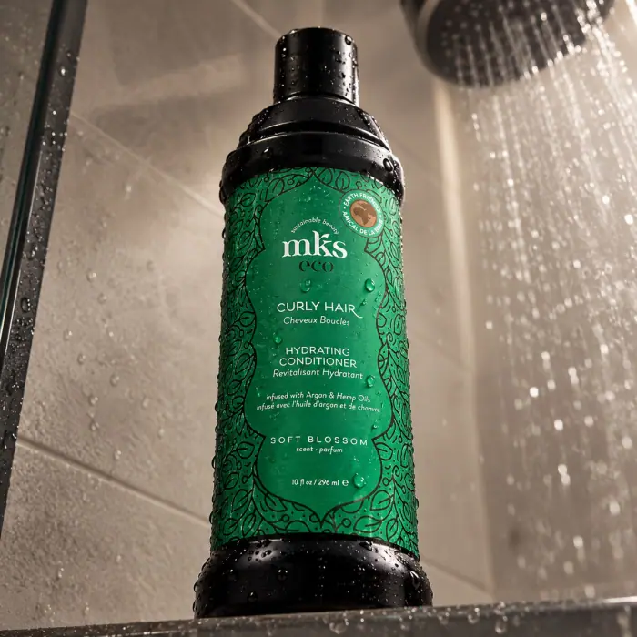 Увлажняющий Кондиционер для Кудрявых Волос «Нежный цвет» MKS ECO Curly Hair Hydrating Conditioner