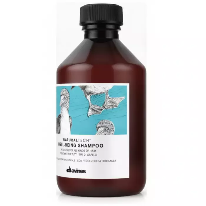 Увлажняющий Шампунь для Волос Davines Natural Tech Well-Being Shampoo