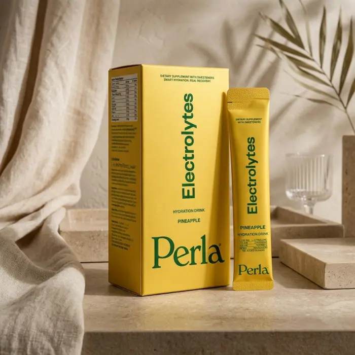 Питьевые Электролиты со Вкусом Ананаса Perla Helsa Electrolytes Hydration Drink Pineapple