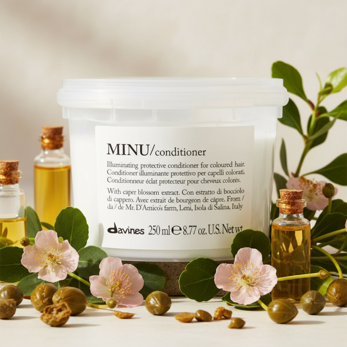 Защитный Кондиционер для Окрашенных Волос Davines Minu Сonditioner